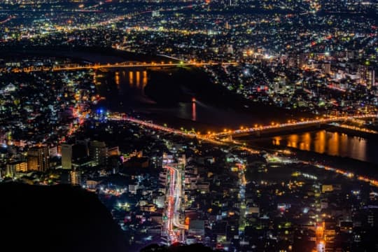 岐阜の夜景