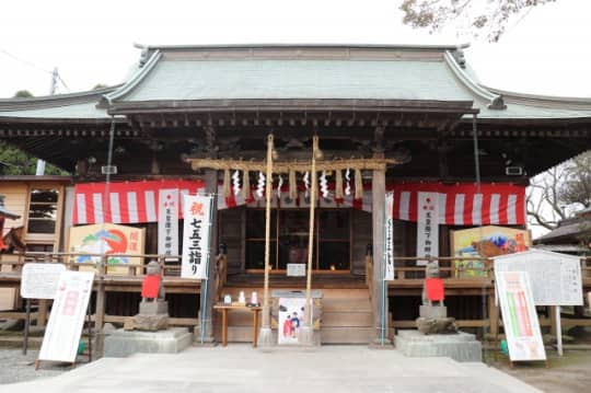 愛宕神社の拝殿