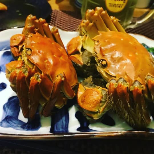 中国　上海がに