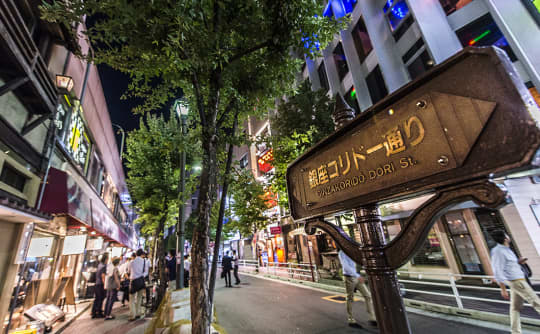 銀座コリドー街の風景