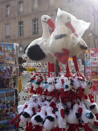 お土産コウノトリ
