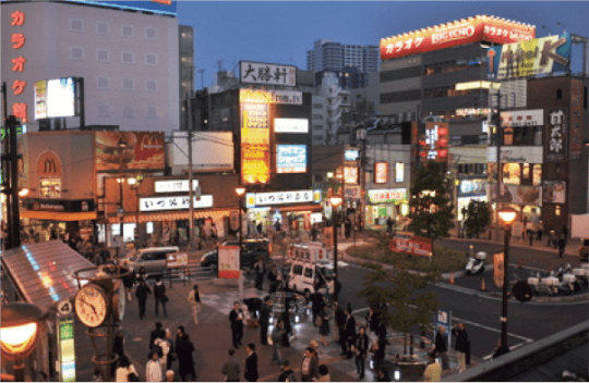 大宮の街並み