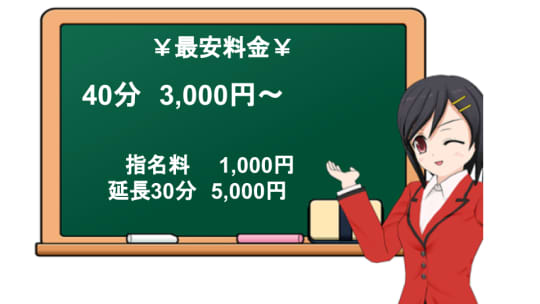 康顔の料金表