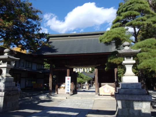 浅間神社　随神門