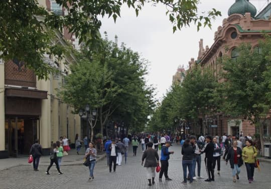 ハルビン市内の様子