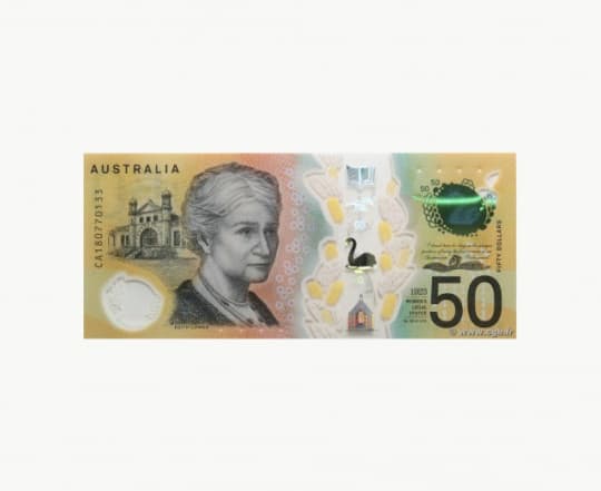 オーストラリア50ドル