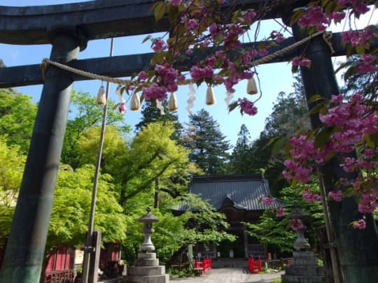 榛名山神社　鳥居