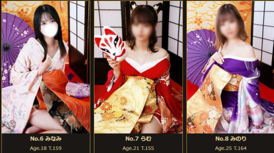 百花繚乱の女の子