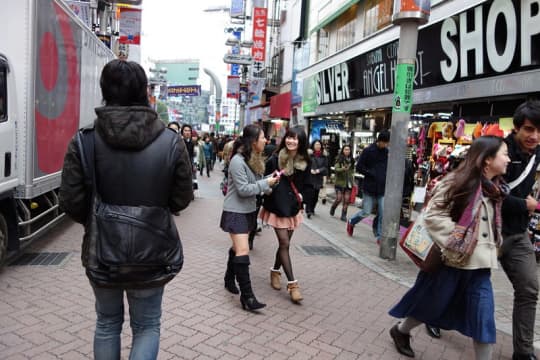 渋谷の町中