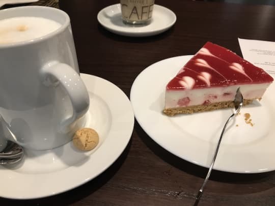 博物館のカフェ