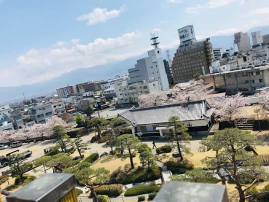 甲府城跡
