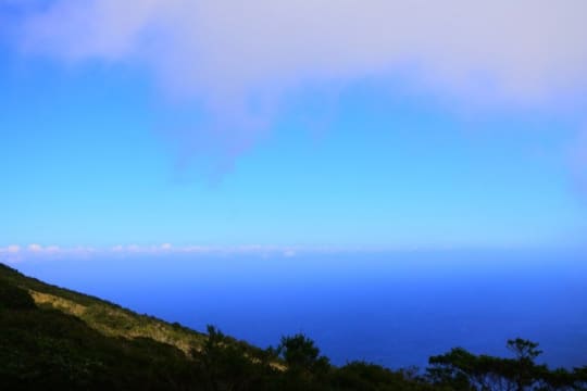 八丈島の海