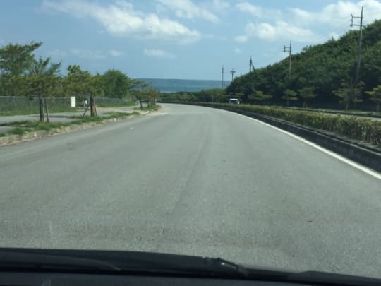 いよいよ海中道路へ