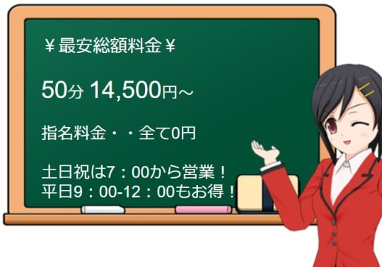 湯喜の料金表