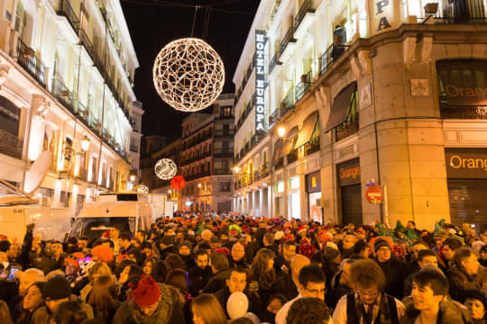 Silvesterpfad真っ最中のウィーン市内