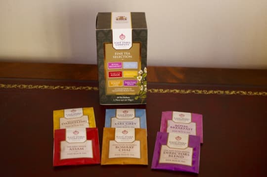 セレクションセットは20袋入り６ポンド（約800円）。６袋入り５ポンド（680円）というセットもあり