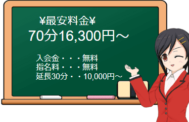 いけない奥さん梅田店の料金表