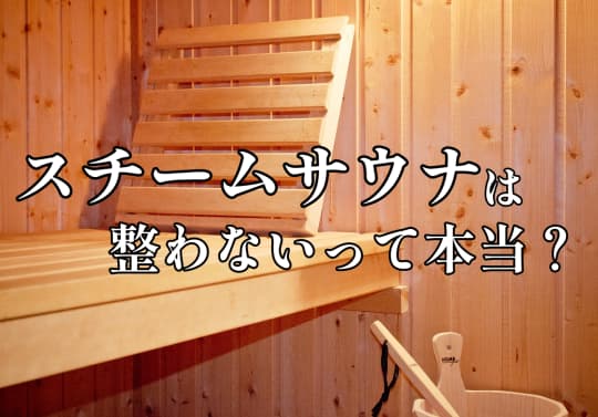 スチームサウナ 整わない