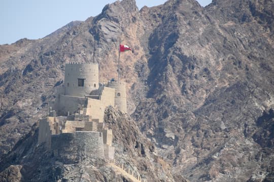 ムトラフォートの遠景