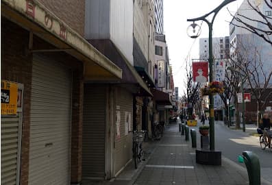 新開地劇場の裏