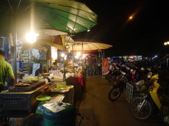 夜市の屋台