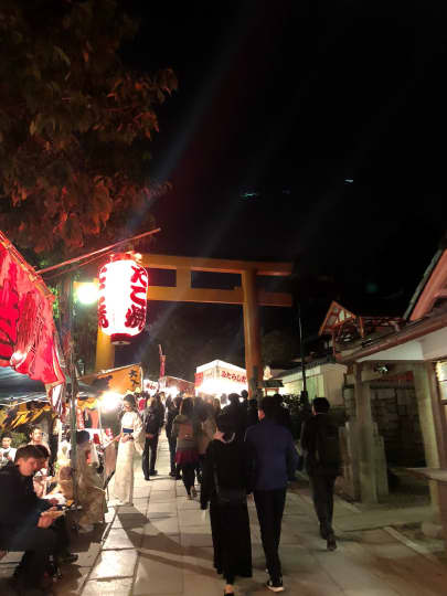 八坂神社屋台