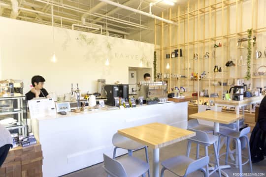 Kahve Cofeeにて