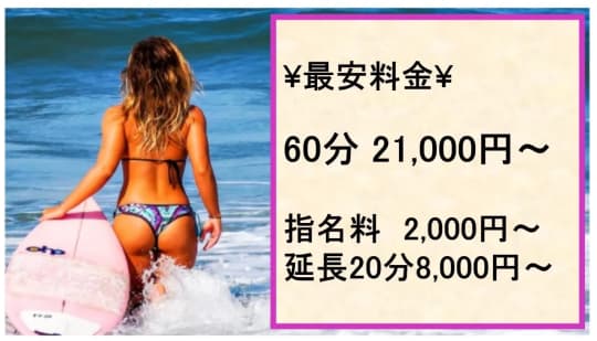 ニュー東京の料金表