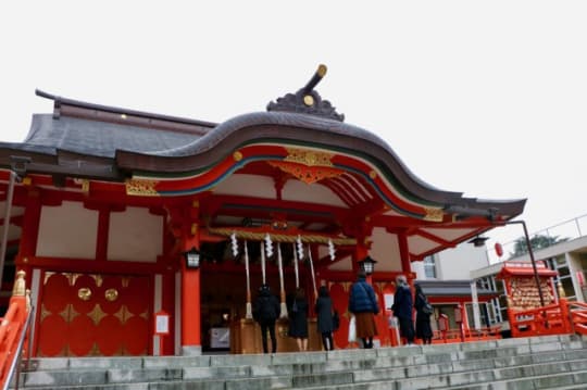 花園神社　拝殿