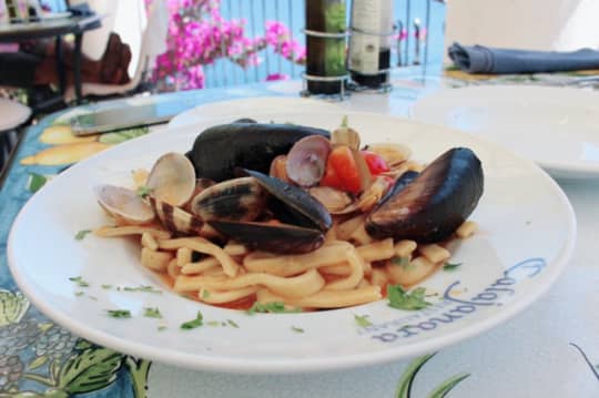 海の幸パスタ