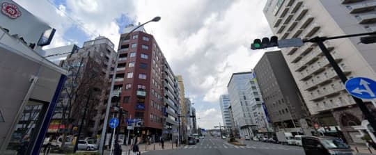 宮内新横浜線に向かっている風景