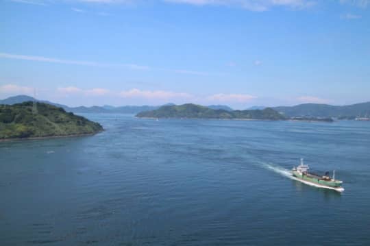 来島海峡　海の様子