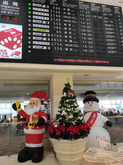 函館空港出発案内