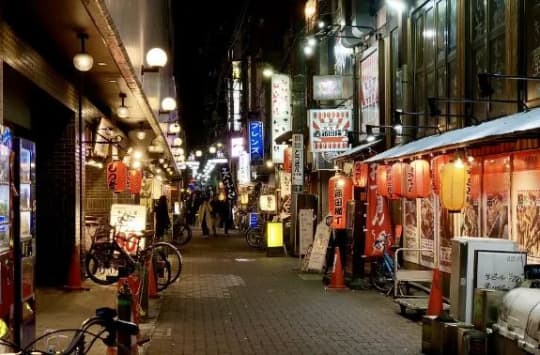 蒲田の夜