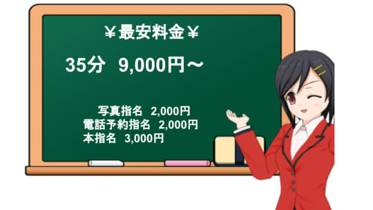 パフパフチェリーパイの料金表