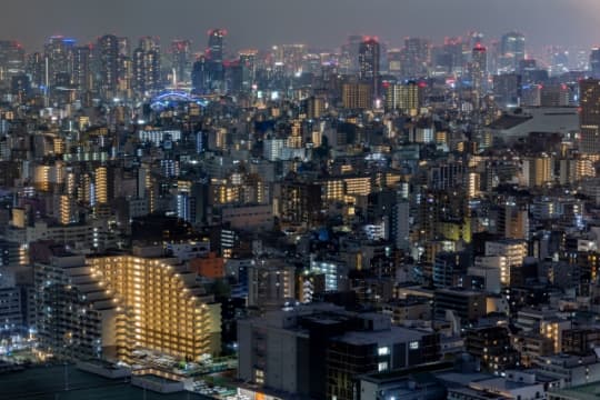 東京の夜景