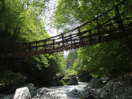 祖谷のかずら橋