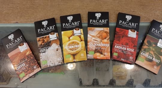 PACARIのチョコレート