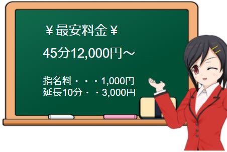 乱妻の料金表