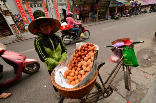 露店のお菓子