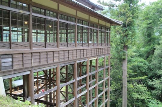 少彦名神社　参籠殿　上から