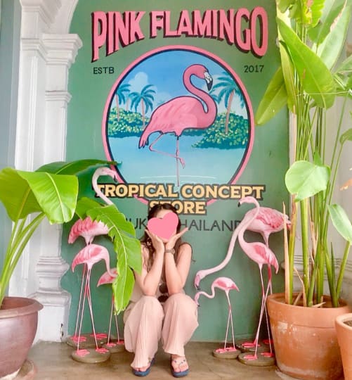 pink flamingo