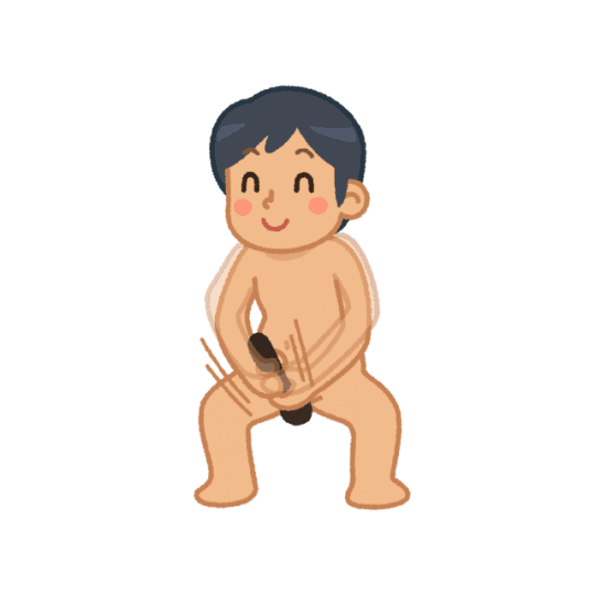 オナニーする男の子