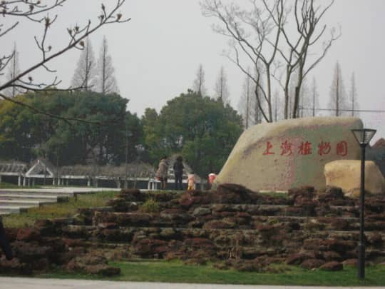 上海植物園の入り口