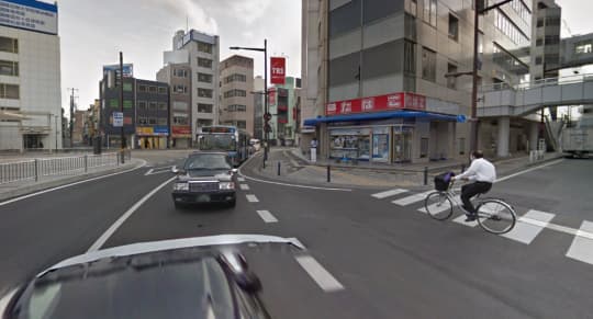 スプラッシュと同じ道