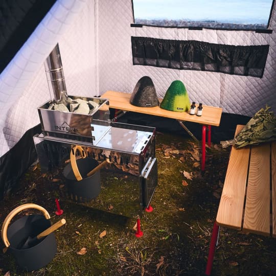 テントサウナ　毎日サウナ