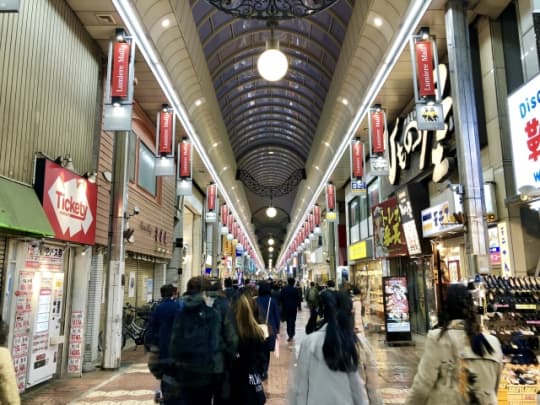 新小岩の商店街