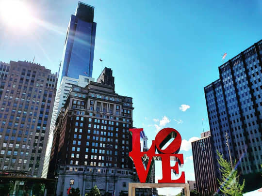 ニューヨーク『LOVE Sculpture』