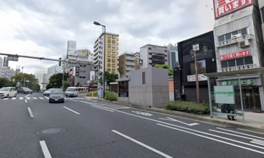 谷町九丁目駅前