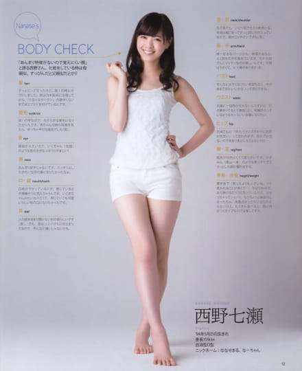 西野七瀬 おっぱい